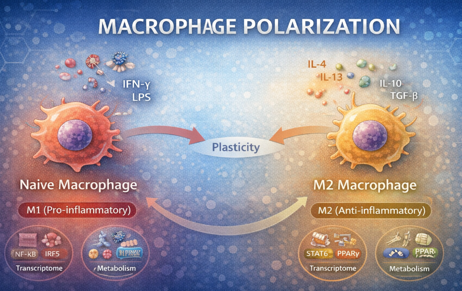 巨噬细胞极化研究综合解决方案